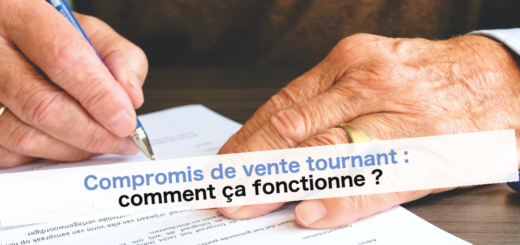 Compromis de vente tournant