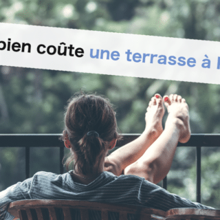 Combien coûte une terrasse à Paris ?
