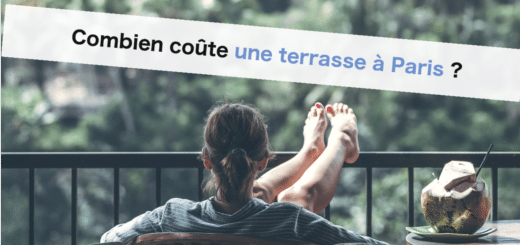 Combien coûte une terrasse à Paris ?