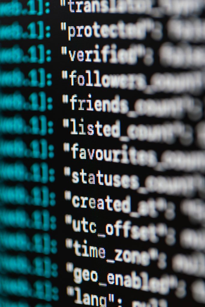 Illustration de données informatiques