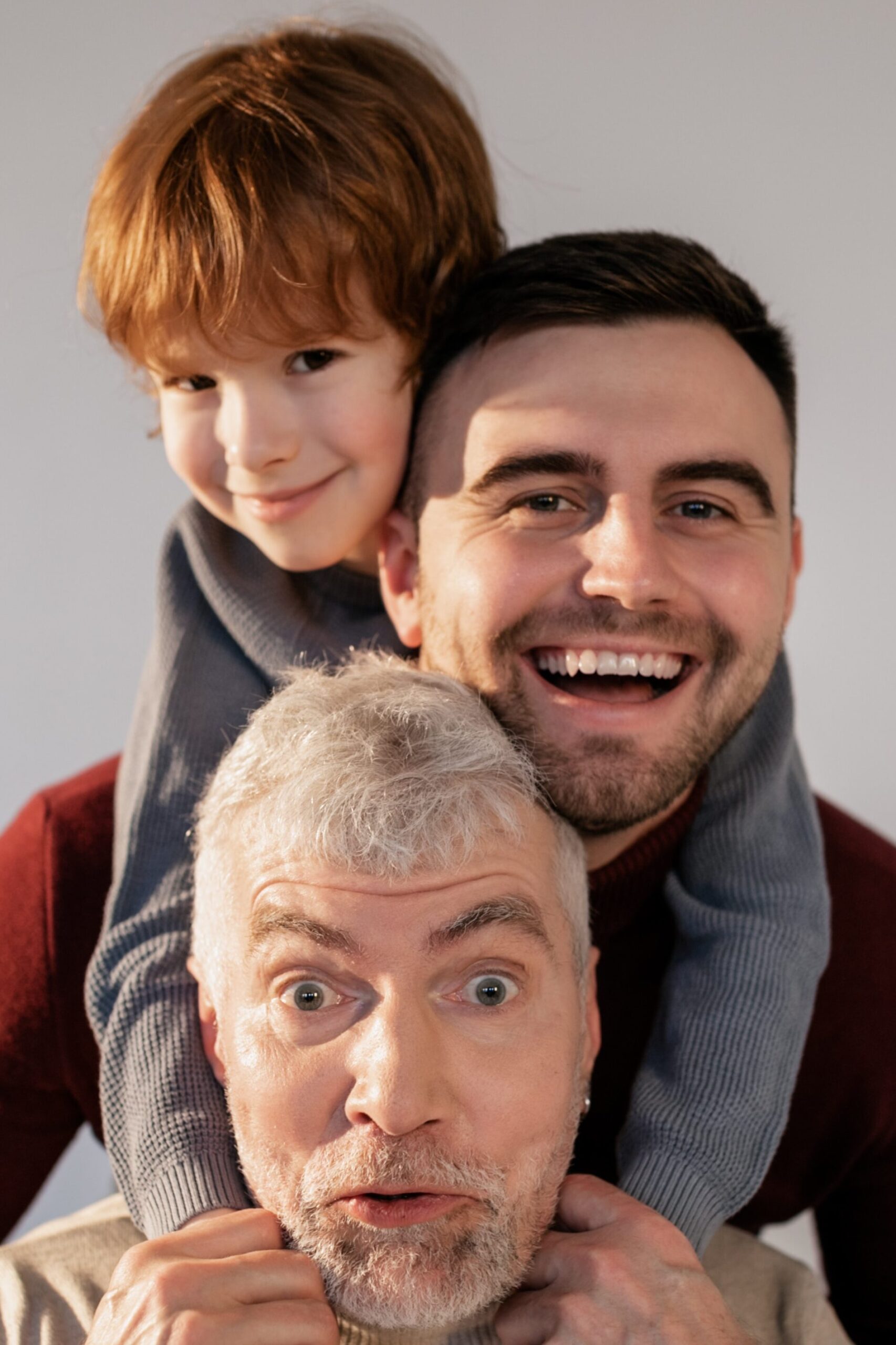 Petit fils, fils et père