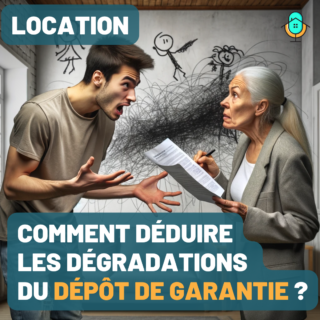 Comment déduire les dégradations du dépôt de garantie ?